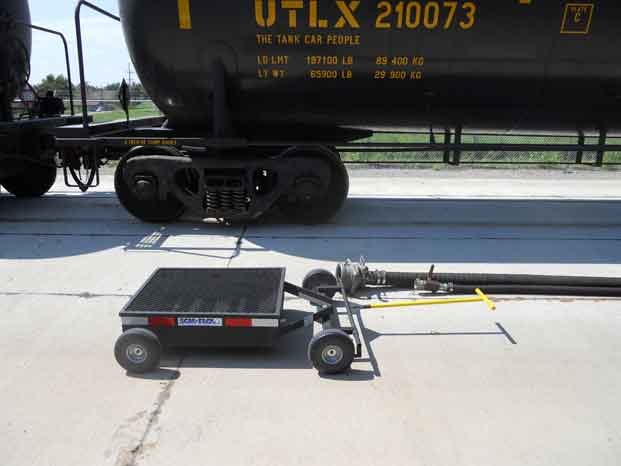 Mobile Secondary Containment Cart Drip Pan 1