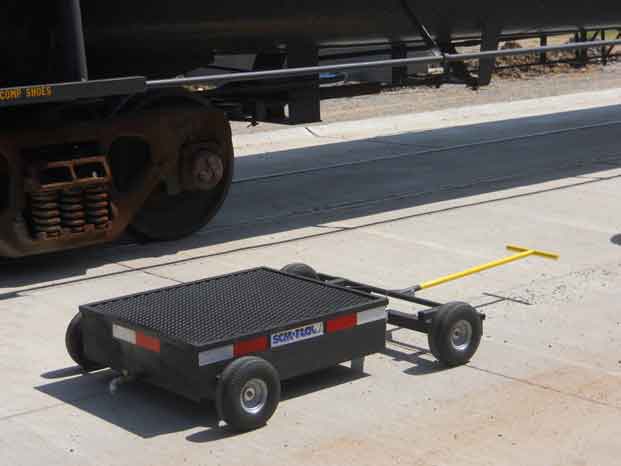 Mobile Secondary Containment Cart Drip Pan 7